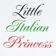 thumbnail image 2 of CafePress - Little Italian Princess Infant Bodysuit - Baby Light Bodysuit, Size Newborn - 24 Months, 2 of 4