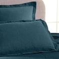 thumbnail image 5 of Superior Fleur De Lis Cotton Decorative Bedspread and Sham Set, Twin, Deep Sea, 5 of 10