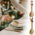 thumbnail image 5 of Cheapark Christmas Silicone Spoon - Soft-Touch Utensil for Daily Use, Festive Design for Holiday Meals & Home Kitchen Decor, 5 of 5