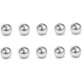 thumbnail image 2 of 10 Pcs/Set Various Sizes Medical Steel External Thread Replacement Pierced Barbell Parts for Body Jewelry, 2 of 7