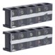 thumbnail image 1 of Terminal Strip, Dustproof Cover Screw Terminal Block 100A 600V M6 Screw For Lighting, 1 of 7