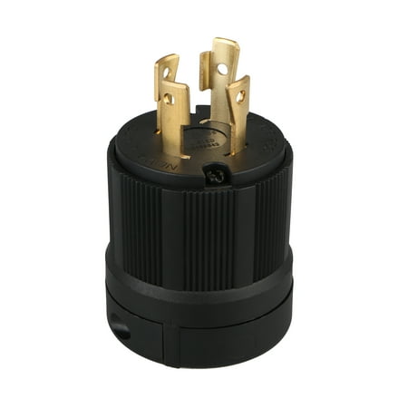TSV L14-30P Locking Generator US 4 Prong Male Plug 30A 125