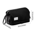 thumbnail image 3 of Horivan Travel Toiletry Bag Waterproof Hanging Organizer with Separate Compartments for Portable Cosmetic Storage Bag for Makeup, Shower, Gym, Business Trip, TSA Approved Carry On, 3 of 6