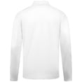 thumbnail image 3 of Men's Levelwear White Anaheim Ducks Heron Insignia Core Quarter-Zip Jacket, 3 of 3