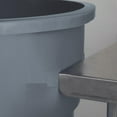 thumbnail image 5 of TrueCraftware- 44 Gallon Round Trash Can 23-5/8" Diameter x 31-1/4" Height Gray Color- Wastebasket Garbage Bin Recycling Bin Kitchen Bathroom Bedroom Office Trash can, 5 of 5