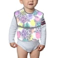 thumbnail image 6 of Bingfone Mess-Proof Baby Bib - Waterproof Bib For Baby Boy Or Girl With Food Catcher Pocket, Unisex-Sea Turtles, 6 of 8
