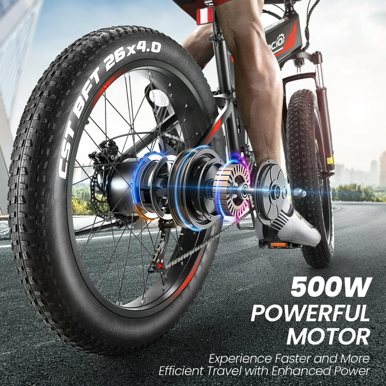 Funcid 500W Foldable Electric Bicycle with 26 Funcid 500W Foldable Electric Bicycle with 26