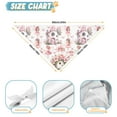 thumbnail image 6 of Dog Bandana 2 Pack,Fairy Princess Mushroom Pattern Bandanas for Dogs,Cat Bandana,Small/ Large Dog Bandana 2 Size,Dog Bandanas, 6 of 6