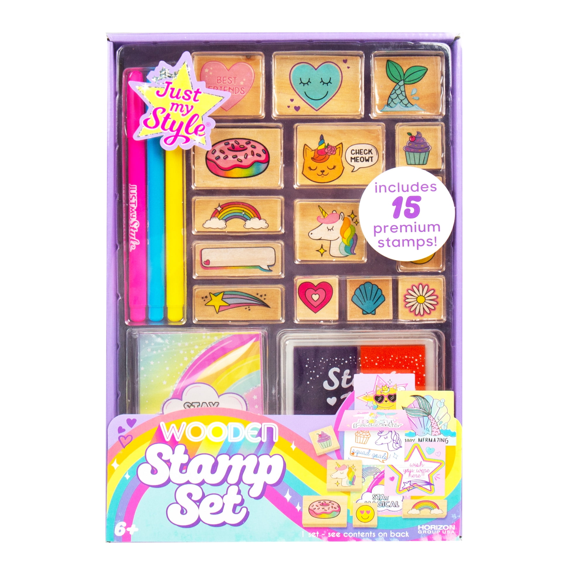 My First Wooden Stamp Set – Favourites