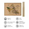 thumbnail image 4 of 1881 Oahu Hawaii Vintage Map - Vintage Map of Oahu Hawaii Wall Art - Map of Hawaii Oahu Poster - Survey of Oahu Hawaiian Islands - Old Map Oahu - Historic Oahu Print, 4 of 8