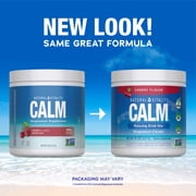 CALM Magnesium Powder | Cherry Flavored | 8 oz | by Natural Vitality