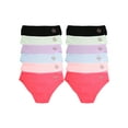 thumbnail image 3 of Angelina Cotton Bikini Panties with Flamingo Embroidered Design (12-Pack), 3 of 4