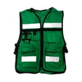 thumbnail image 1 of Chaleco Brigadista Mexsafe Unitalla Color Verde Bandera, 1 of 3