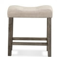 thumbnail image 3 of Xukmct Set of 2 Counter Height Bar Stool for Living Room, Dining Room, Bar, 24", Beige, 3 of 5
