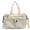 White, variant on ibiyuan Travel Tote Bags For Women Large Capacity Zipper Pocket Corduroy Convertible Crossbody Tote Bag for Women, Solid Color Daily Handbag Anniversary Gifts