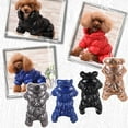 thumbnail image 3 of Dog Four-Legged Winter Down Jumpsuit, Thickened Cotton Filling For Extra Warmth, Windproof And Waterproof To Keep Dry, Easy Fastening With Buttons, Washable And Quick-Drying For, 3 of 3