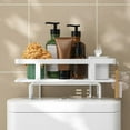 thumbnail image 1 of Estante de Almacenamiento sobre el Inodoro Perfecl Organizador de Material Acero 1 Nivel Blanco, 1 of 8