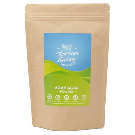Agar Agar Powder, Vegan Cheese Powder and Vegan Gelling Agent, 16 OZ by American Heritage (Best Vegan Cheese Uk)