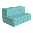 thumbnail image 1 of Orient Foldable Mattress, Geometric Eastern Motif, 74.8" x 39.4", Pale Teal White, by Ambesonne, 1 of 6
