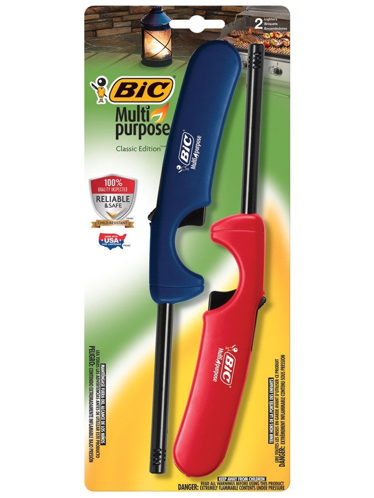 BIC Multipurpose Lighter, 2 Pack