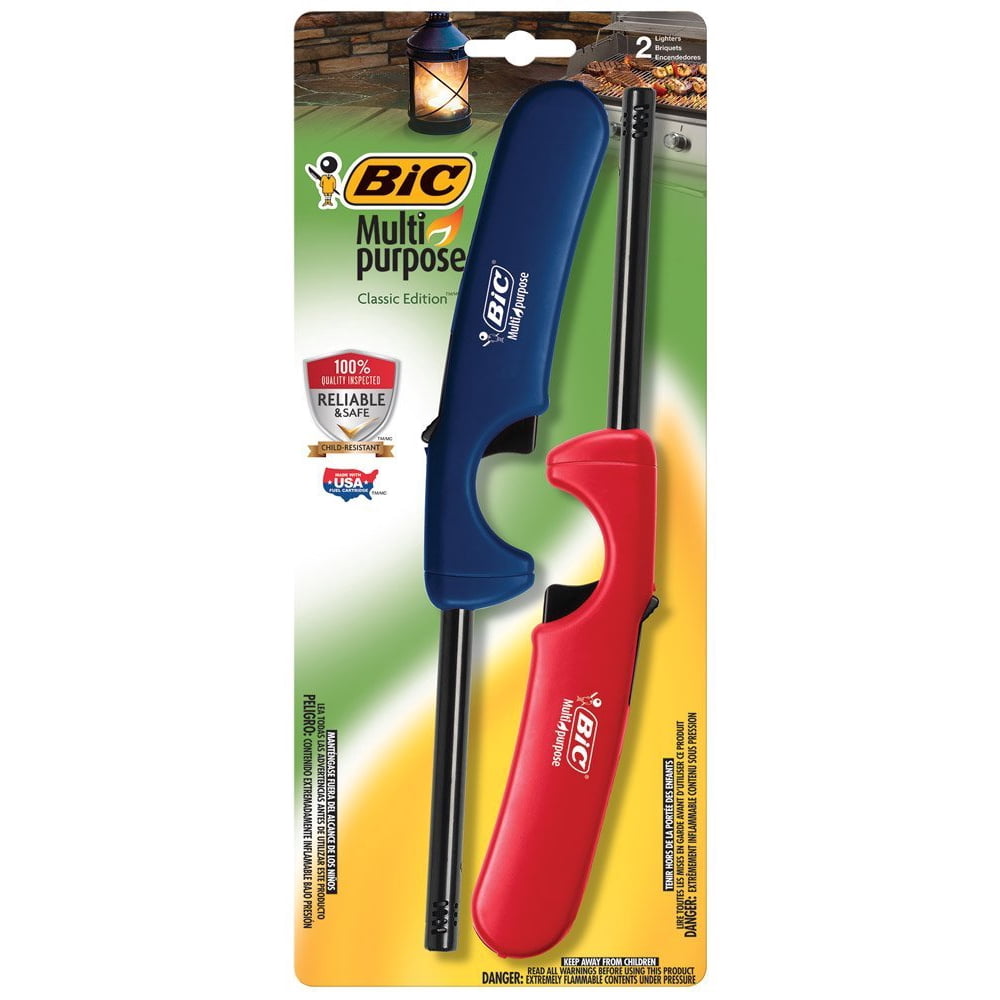 BIC Multipurpose Lighter, 2 Pack