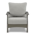 thumbnail image 2 of Signature Design by Ashley Contemporary Visola Lounge Chair with Cushion, Set of 2, Gray, 2 of 7