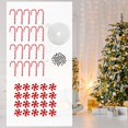 thumbnail image 1 of Adornos colgantes de Navidad Candy Cane Crutch Colgantes Crafts Topper 25M Cordones Charm Christmas Tree Decoraciones para la decoración del 35mm Yotijar Colgantes colgantes, 1 of 10