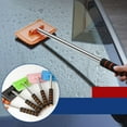 thumbnail image 6 of Aonity 1X Defogging Brush， Car Glass Cleaning Tool Car Cleaning Glass Washing Brush Window Cleaner Tool with Extendable Handle and Reusable Microfiber Pad Removable Car Glass Kit Car Cleaning Tools, 6 of 6