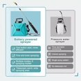 thumbnail image 6 of Rechargeable Electric Garden Plant Sprayer 1.35Gallon Battery Powered Sprayer, 6 of 11
