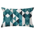 thumbnail image 1 of CNKOO Geometric Circle Triangle Wave Pillow Case Cushion Cover Sofa Bed Car Cafe Decor, 1 of 12