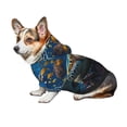 thumbnail image 6 of Uemuo Ocean Coral Turtle for Winter Dog Hoodie Sweatshirts with Pockets Warm Dog Clothes for Small Dogs Chihuahua-X-Large, 6 of 8