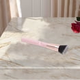 thumbnail image 4 of Unique Bargains 1 Pc Durable Foundation Brush Pink Nylon Hair Aluminum Tube Plastic Handle, 4 of 5