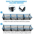 thumbnail image 3 of Zenicham Removable Pocket Universal Elastic Trunk Mesh Cargo Net Pickup Truck, 3 of 7