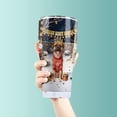 thumbnail image 3 of Happy New Year 2026 Bullmastiff Holiday Balloons Party Snow 30oz Stainless Steel Tumbler Insulated Cup with Lid Dog Lover - 13018, 3 of 5