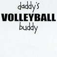 thumbnail image 2 of CafePress - Daddys Volleyball Buddy Baby Body Suit - Baby Light Bodysuit, Size Newborn - 24 Months, 2 of 4