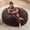 Brown, variant on zyoiszvq Pixafog 5ft Bean Bag Chair for Adults with Filling Memory Foam,Removable Flannel Cover,College Dorm Furniture