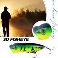 thumbnail image 1 of 6 Pesca Topwater Popper Bait .5cm 11.8g Artificial Wobblers Señuelos Verde JShteea Para Estrenar, 1 of 7