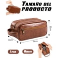 thumbnail image 2 of Neceser de Viaje Plegable e Impermeable para Hombre y Mujer - Bolsa de Maquillaje y Artículos de Baño - Sobaquera Multifuncional para Cosméticos, 2 of 7