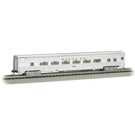 Bachmann Trains 14755 N Scale 1:160 85Ft Santa Fe Smooth Sided 3803 Coach
