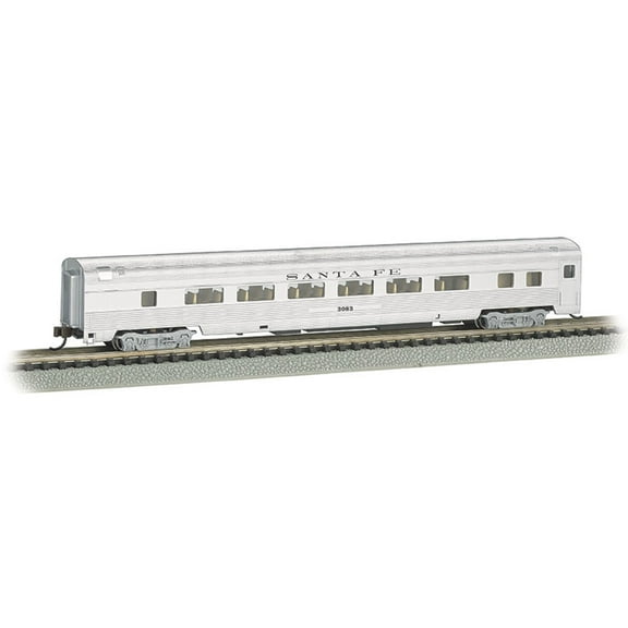 Bachmann Trains 14755 N Scale 1:160 85Ft Santa Fe Smooth Sided 3803 Coach