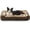 Brown, variant on Extra Large Orthopedic Dog Bed with Supportive Sides, Ultra Soft Sofa Style Pet Bed in Grey, 42 by 30 Inches