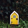 thumbnail image 4 of Wichteltür, Feentür, M?usetür, Elfentür aus Holz Zum ?ffnen mit Lustigem Wichtel, Basteltür 3D-Deko Wichteltür Set, Feengarten-Dekoration, Garten Baumtür und Fenster Dekorationen Miniatur Hofkunst, 4 of 7