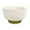 White/Green, variant on Beatriz Ball RESIN Rio Small Bowl with Base - Pink and Orange