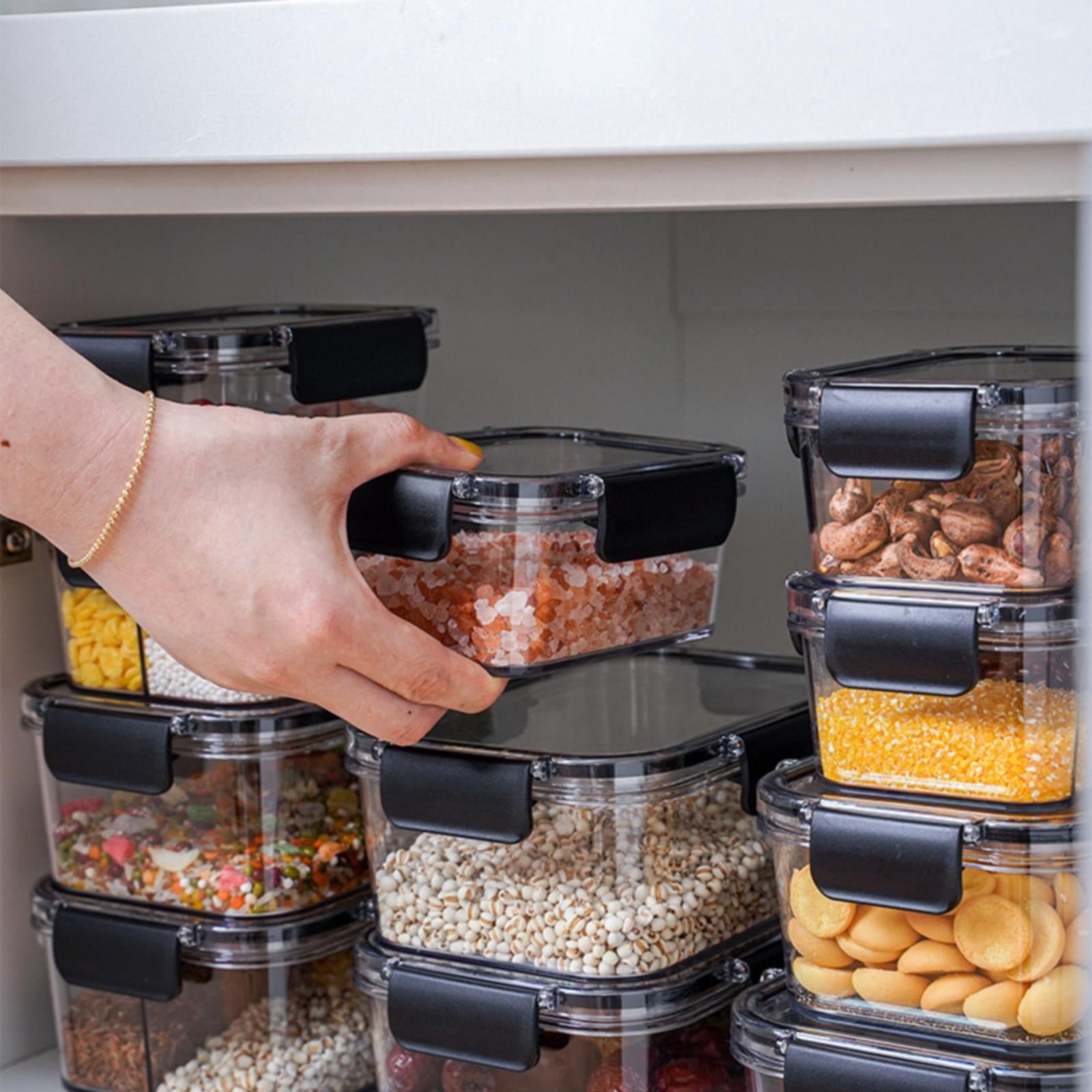 XKHHLH Large Fruit Containers for Fridge - Leakproof Food Storage Containers - Dishwasher & microwave safe Produce Containers Keep Fruits, Vegetables, Berry, Meat Fresh longer