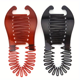 thumbnail image 1 of DIY Hair Styling Tool: Elastic Hair Braider Clip Comb for Flexible Interlocking Braids, 1 of 5