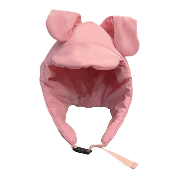 Gorra de béisbol con orejeras Yuyangstore Plumón Rosa