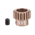thumbnail image 1 of Para Sakura 1/10 Racing Car Piezas De Repuesto De Aleación De Metal Motor Gears-19T Para CS S XIS D4 RC Professional Professional Baoblaze Engranajes del coche RC, 1 of 8