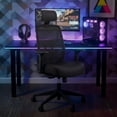 thumbnail image 2 of HON Altern Ergonomic Office Chair with Headrest, Arms, Wheels, Foam Cushion Seat, Mid Back Home Office Desk Chair Comfy, Gaming Chair, Height Adjustable Arms, Synchro-Tilt, Seat-Slide, Black, 2 of 7