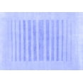 thumbnail image 1 of Ahgly Company Machine Washable Indoor Rectangle Solid Blue Modern Area Rugs, 5' x 8', 1 of 4