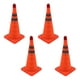 thumbnail image 1 of Cono De Seguridad De Tráfico Plegable, 4 Piezas Cono De Construcción Multiusos De Fácil Almacenamiento Naranja Altamente Visible Con Luz LED Para Cursos Ecuestres, 1 of 7